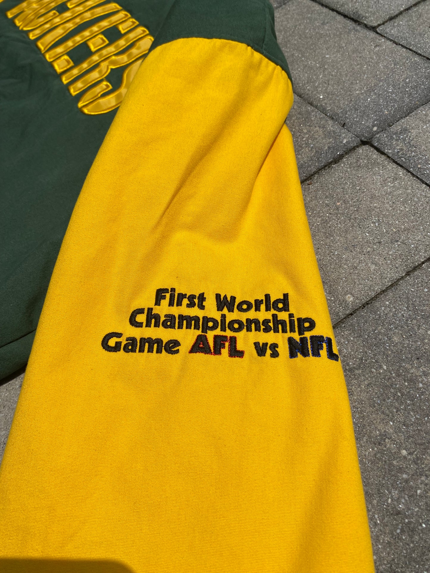 NFL Green Bay Packers Reversible Super Bowl Jacket