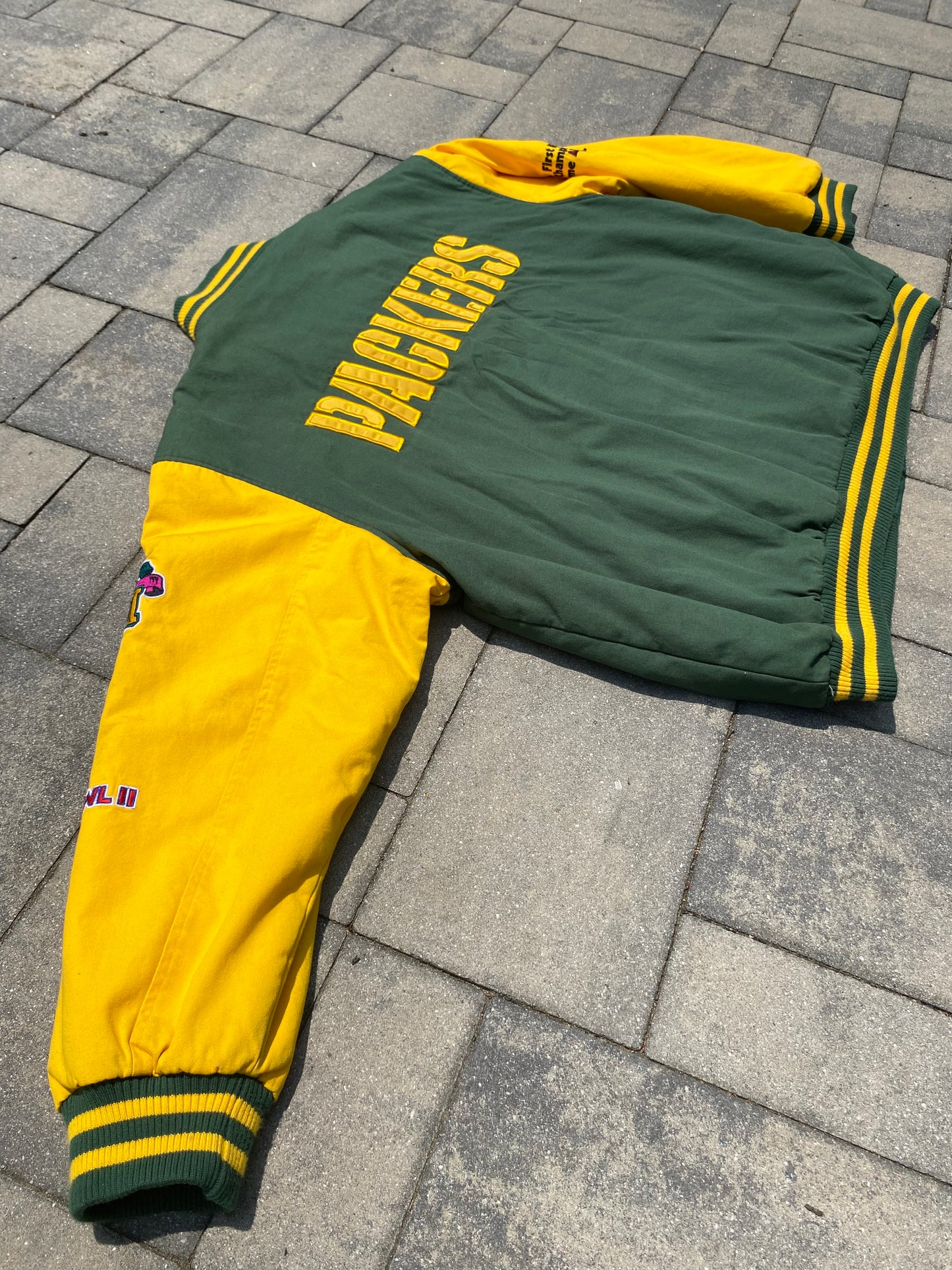 NFL Green Bay Packers Reversible Super Bowl Jacket