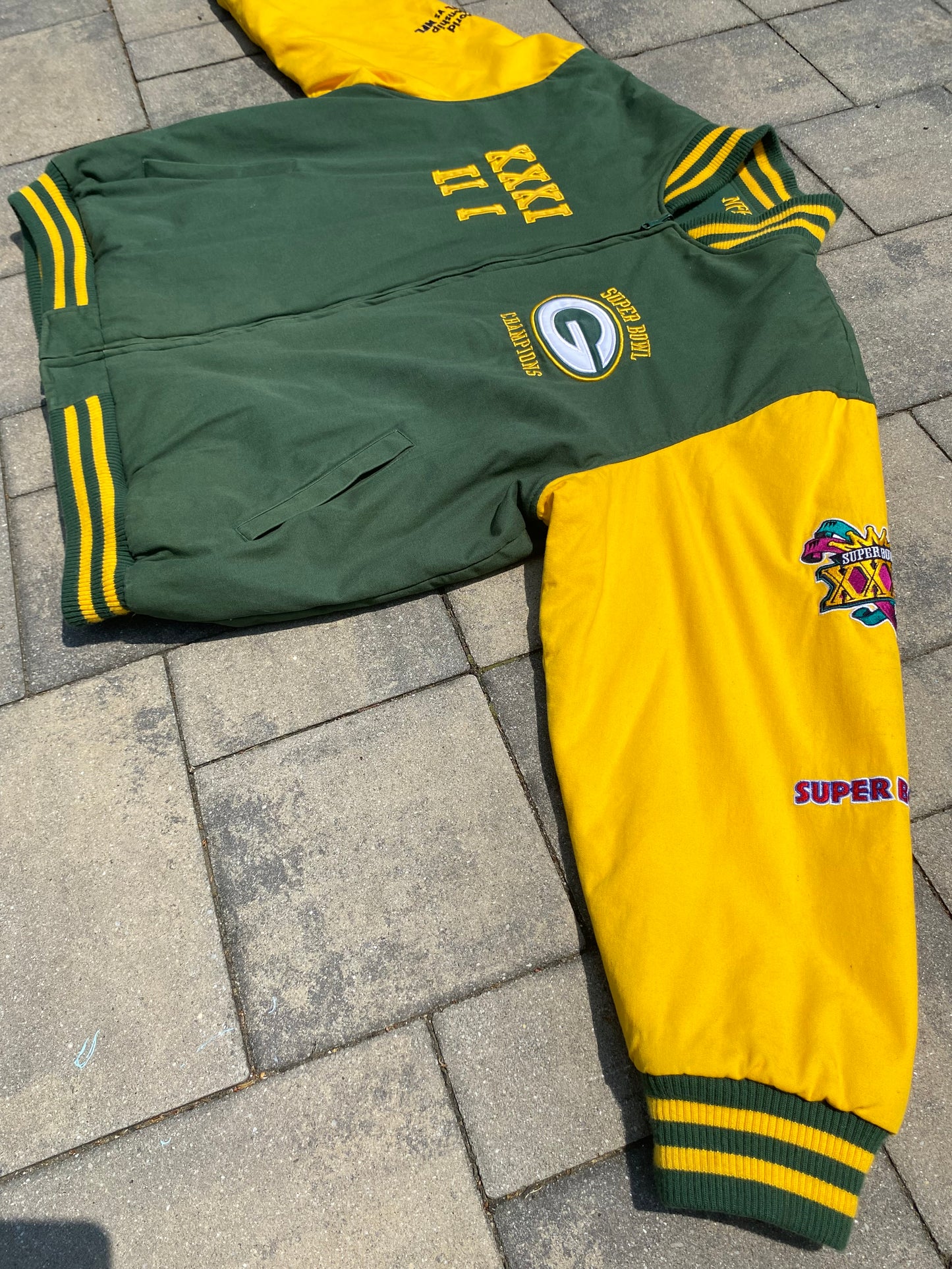 NFL Green Bay Packers Reversible Super Bowl Jacket