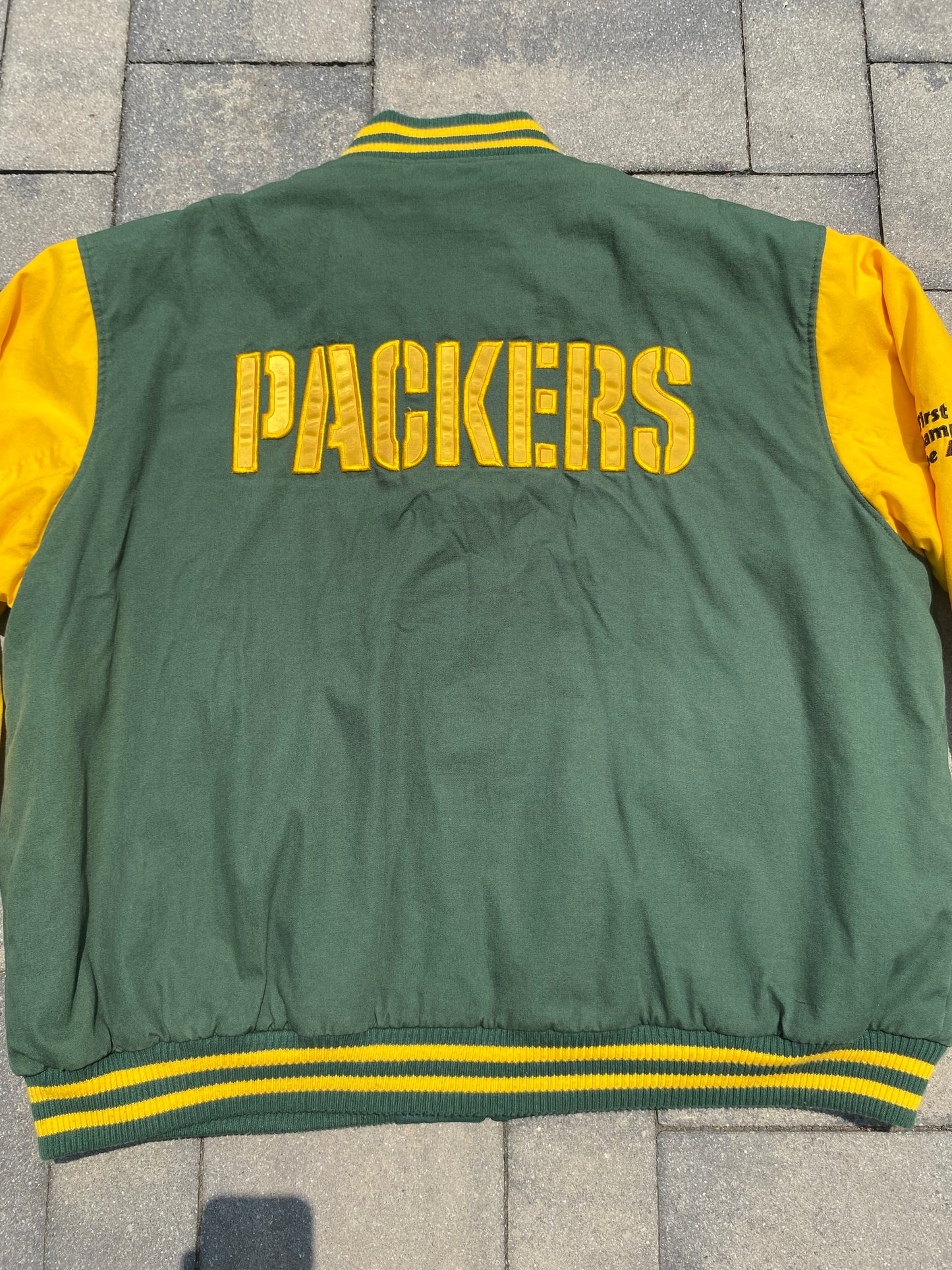 NFL Green Bay Packers Reversible Super Bowl Jacket