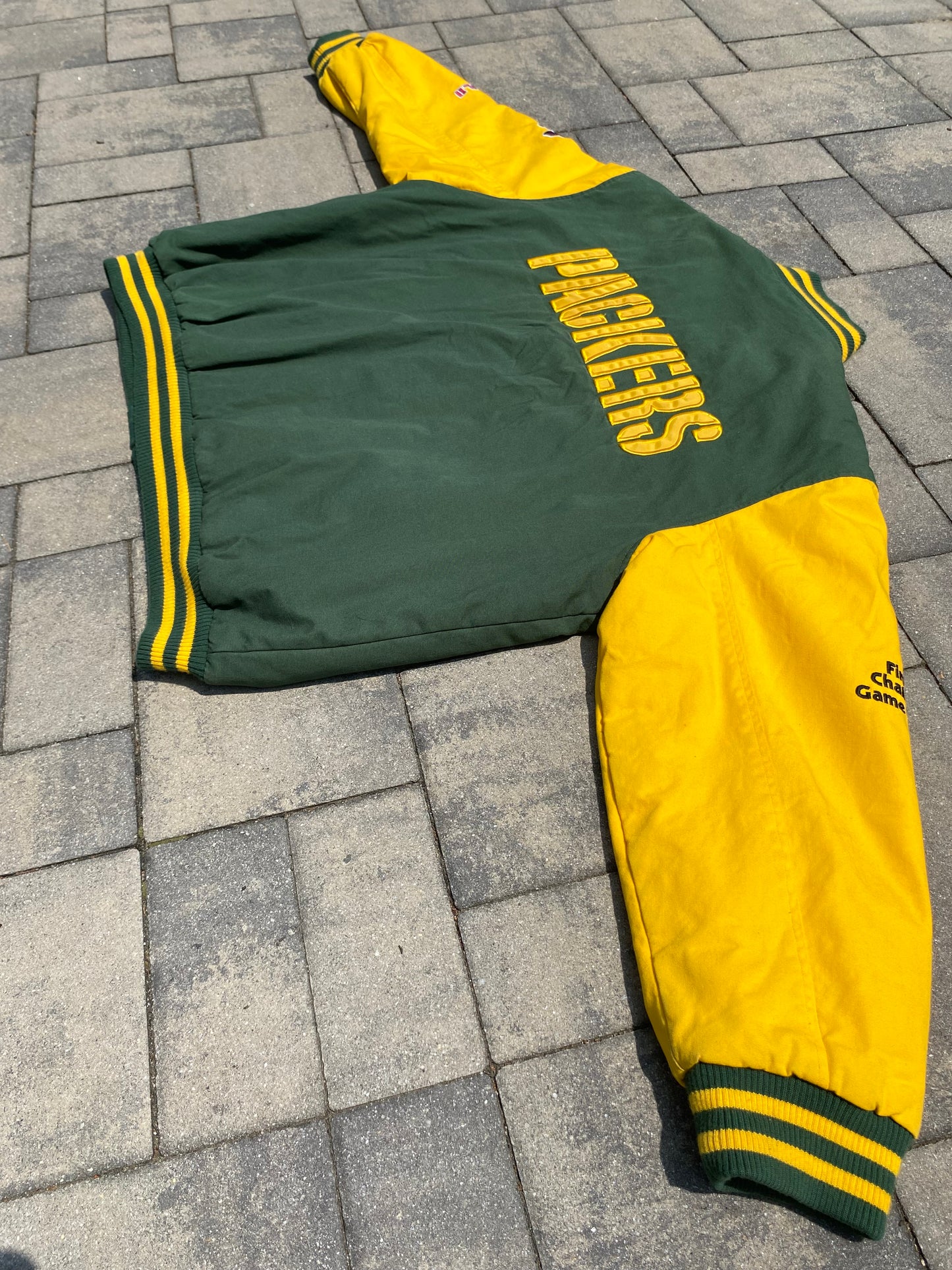 NFL Green Bay Packers Reversible Super Bowl Jacket